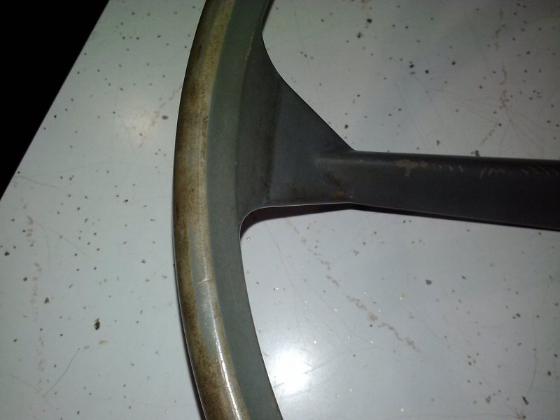 more wear on steering wheel